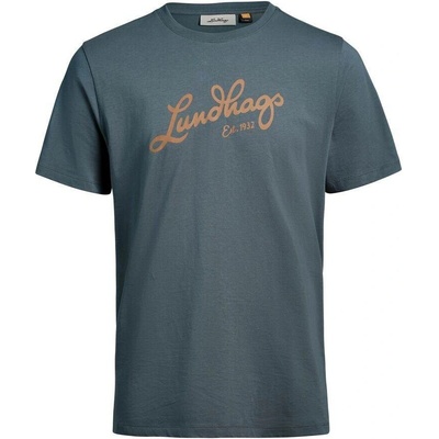 Lundhags Järpen Logo T-shirt Dk Sky blue