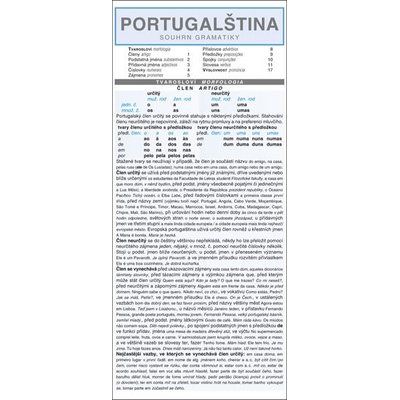 Portugalština-souhrn gramatiky