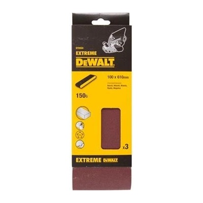 DeWALT DT3324 Víceúčelový brusný pás EXTREME - 150G - 100 mm x 610 mm 3ks