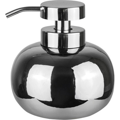 Mette Ditmer Керамичен диспенсер за сапун в сребрист цвят 200 ml Lotus - Mette Ditmer Denmark (LOTDIS10)