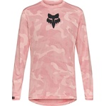 FOX Racing Мъжка фланелка с дълъг ръкав за колоездене FOX Racing Ranger Tru Dri L/S Jersey Cycling jersey - Berry - размер XL (056-3243-1014)