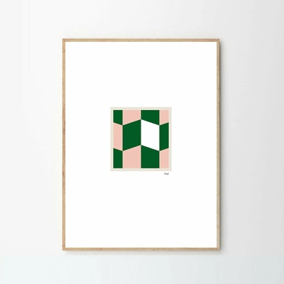 Moikka Plagát Window No. 03 by Mille Henriksen 50x70