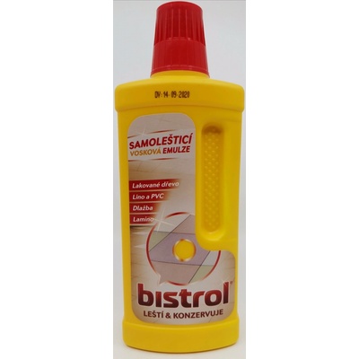 Bistrol samoleštící emulze na podlahy 500 ml