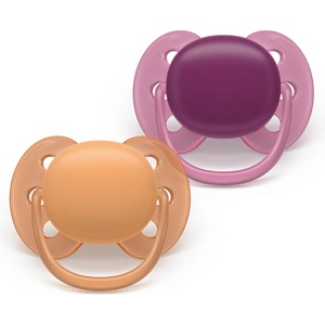 Philips Залъгалки Philips Avent Ultra Soft 18м+ лилав/оранж (Ultra Soft)