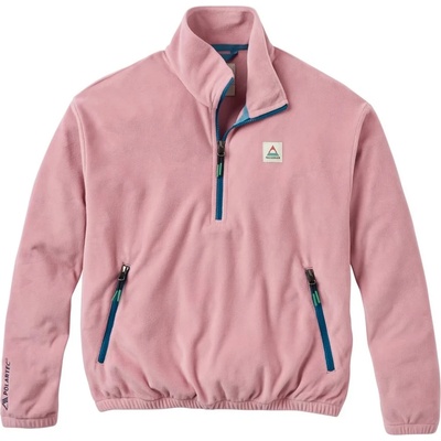 Passenger Дамски поларен пуловер Passenger Women's Ayla Recycled Micro Polartec Fleece Fleece jumper - Pink Haze - размер XL (105-6076-0415)