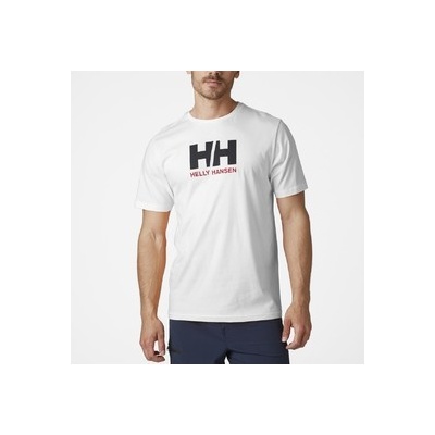 Helly Hansen tričko s krátkým rukávem Logo T-shirt bílé
