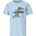 ZIG ZAG Детска тениска ZIG ZAG Kid's Tommi S/S T-Shirt - Cerulean - размер 128 (EU) (704-5901-0216)