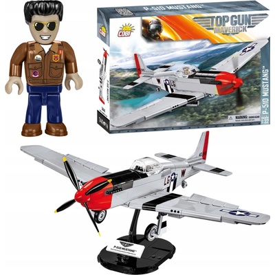 Cobi 5846 TOP GUN Maverick Americké stíhacie lietadlo North American P-51D Mustang