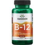 Swanson Vitamin B-12 500 mcg [250 капсули]