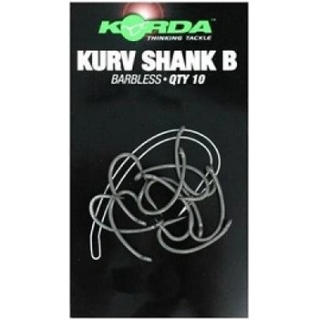 Korda Kurv Shank Barbless vel.4 10 ks