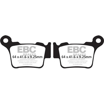Brzdové destičky EBC FA368TT FA368TT