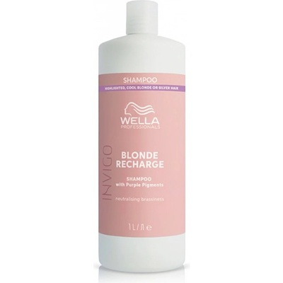 Wella Professionals Invigo Blonde Recharge šampon pro blond vlasy 1000 ml