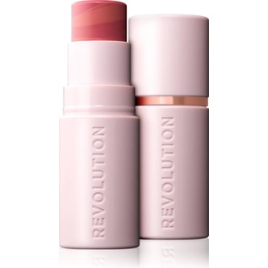 Revolution Skin Silk Blush Stick кремообразен руж в стик цвят Peachy Pink 4.5 гр