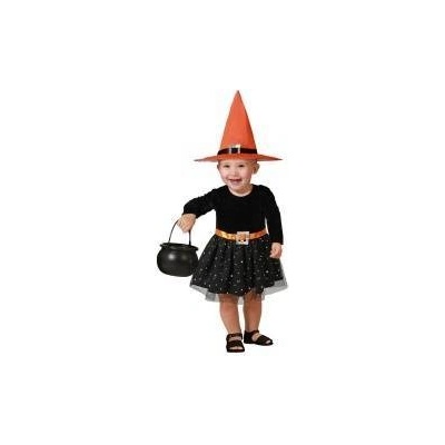 BigBuy Carnival Маскировъчен костюм за бебета Вещица Размер 6-12 месеца