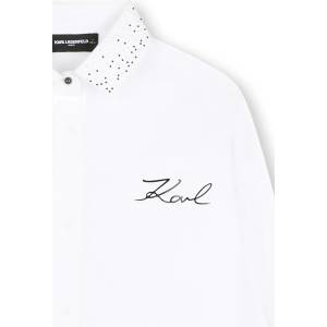 Karl Lagerfeld рокля от памук (Z31332.114.150)