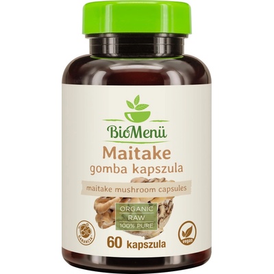 BioMenü Bio Maitake Hubový kapsuly 60 ks