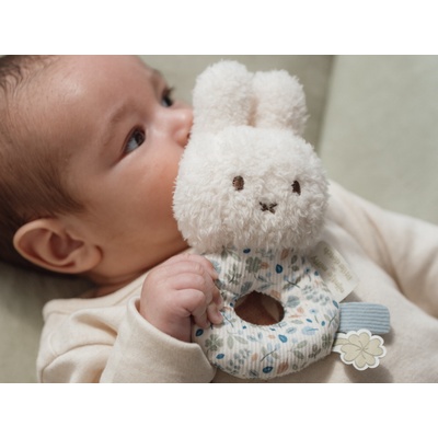 Little Dutch Chrastítko králíček Miffy Lucky Leaves