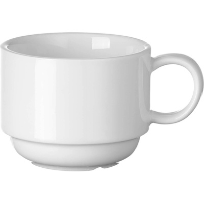FINE DINE Stohovateľná šálka na cappuccino Pure Bianco 250 ml