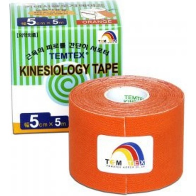 Temtex Tejpovacia páska Tourmaline oranžová 5 cm x 5 m