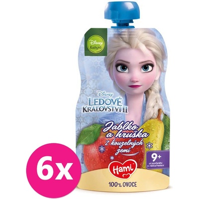 Hami Disney Frozen Elsa Jablko a Hruška 6 x 110 g