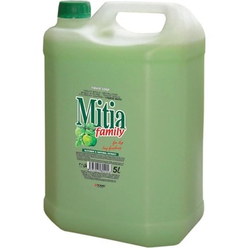 Mitia Family Green Apple tekuté mydlo náhradní náplň 5 l