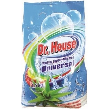 Dr. House Universal prací prášok Aloe Vera 1,5 kg