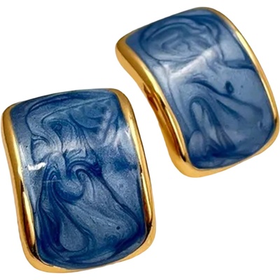 HARAHU Обеци gl-38287 - Сини kp38287 (gl-38287)