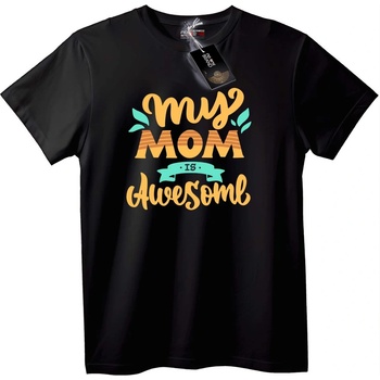 NOONEBRAND Тениска Моята Майка е Страхотна - 2XL, White