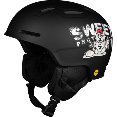 Sweet Protection Детска ски каска Sweet protection Kid's Winder Mips Helmet Ski helmet - Black Teddy - размер XS/S 48-53 cm (418-1160-0111)