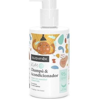 Suavinex Kids Shampoo & Conditioner šampon a kondicionér 2 v 1 pro děti 3 y+ 300 ml