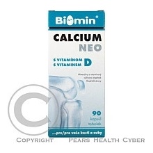 Biomin Calcium Neo s vit. D 90 kapslí