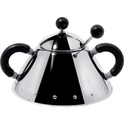 Alessi Захарница Alessi 9097 с черни дръжки (9097 b)