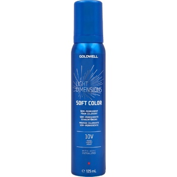 Goldwell Light Dimensions Soft Color Foam Colorant 125 ml Преливаща боя 10V Violet