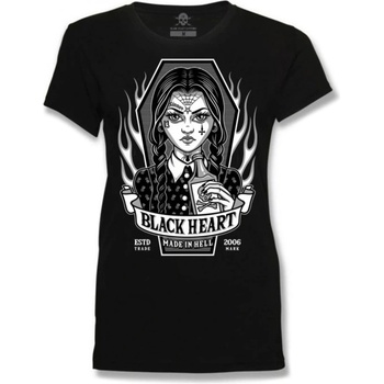 Black heart дамска тениска black heart - СРЯДА - ЧЕРНА - 13575