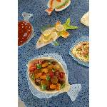 &k amsterdam Плато за сервиране от каменинови изделия 37 x 29, 5 x 3 cm (2846.01)