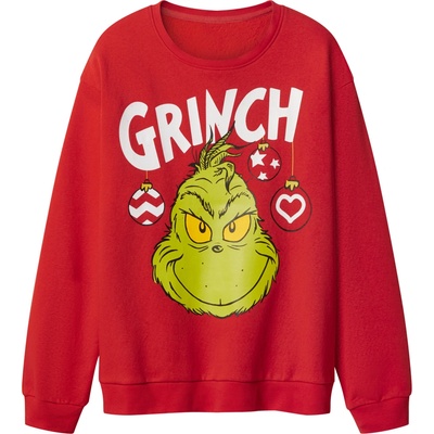 Dámska mikina Grinch červená
