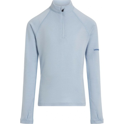 Icebreaker K 260 Oasis LS Half Zip světle modrá