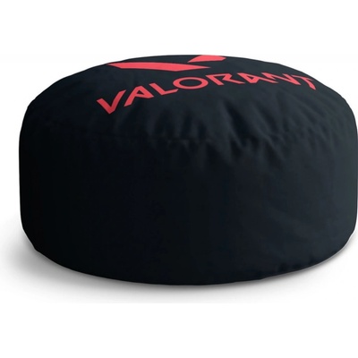 Sablio Taburet Circle VALORANT Black: 40x50 cm