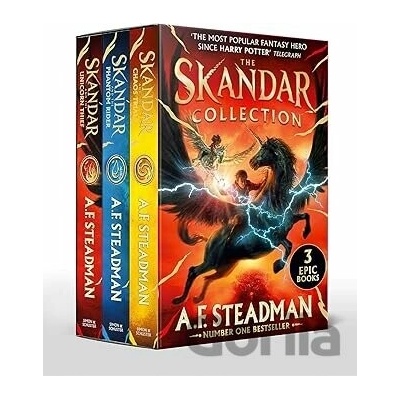 The Skandar Collection: Books 1 - 3 Boxed Set - A.F. Steadman