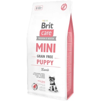 Brit Mini Grain Free Puppy - с агнешко месо, за малки породи до 10 месеца 2 кг