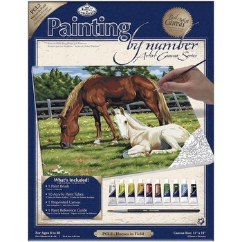 Royal Langnickel Malování podle čísel Koně