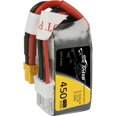 Gens ace tattu Батерия GENS ACE Tattu 450mAh 3S1P 11.1V 75C Lipo Battery Pack with XT30 TAA4503S75XT3 (TAA4503S75XT3)