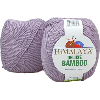 Himalaya příze DeLuxe Bamboo 124-34 světlá starofialová