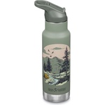 Klean Kanteen Insulated Kid Classic Narrow 12oz (w/Flip Seal Sport Cap) Цвят: тюркоазен