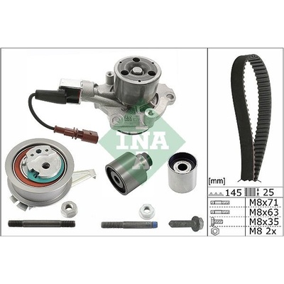 Vodné čerpadlo + sada ozubeného remeňa Schaeffler INA 530 0650 30