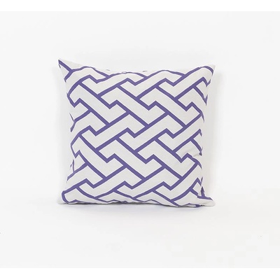 Pufrelax Декоративна възглавница, външен калъф, Пълнеж микс от мемори пяна, Zappity Purple