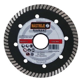 Nástroje cz Kotouč diamantový 115 x 1,4 x 22,2 mm IM-DK-TK115