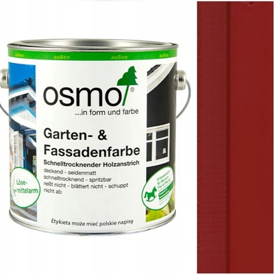 Osmo Garden Colour 7511 Brown Red - Бързосъхнещ финиш на водна основа 2.5л (4303)