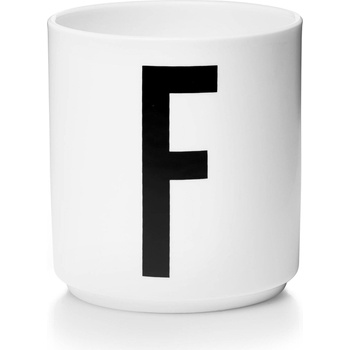 Design Letters Чаша халба aj буква f порцеланова (10201000f)