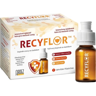 Recyflor kúra pro močové cesty 7 x 8 ml